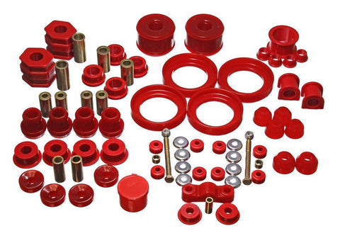 Energy Suspension 00-02 Toyota 4Runner 4WD Red Hyper-Flex Master Bushing Set - 8.18114R