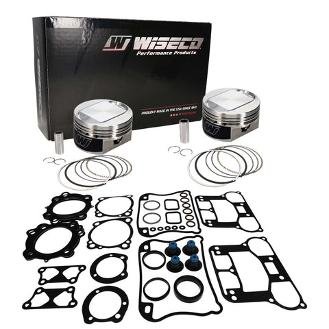Wiseco 04-12 HD Sportster 1200/Buell XB12RS 10.51 Piston Kit - VT1746