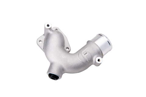 Fleece Performance 19-22 RAM 2500/3500 Cummins 6.7L Replacement Thermostat Housing w/Aux Port - FPE-CUMM-TH-19