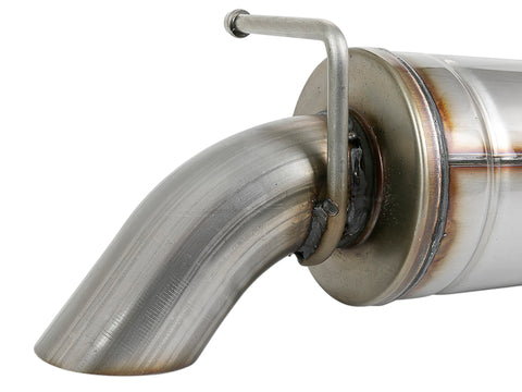 aFe Rock Basher 2.5in 409SS Cat-Back Exhaust System 18-21 Jeep Wrangler (JL) V6 3.6L - 49-48074