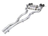 AWE SwitchPath Catback Exhaust for BMW G8X M3/M4 - Diamond Black Tips - 3025-42480