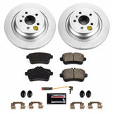 Power Stop 2016 Mercedes-Benz GLE300d Rear Z23 Evolution Sport Coated Brake Kit - CRK7440