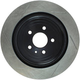 StopTech 17 Ford Flex/ 17 Ford Explorer w/ Heavy Duty Brakes Rear Left Slotted Rotor - 126.65137SL