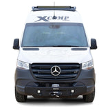 Westin 19-23 Mercedes-Benz Sprinter Pro-Series Mid Width Front Bumper - Textured Black - 58-311295