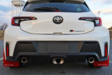 Rally Armor 23-26 Toyota GR Corolla Red UR Mud Flap w/Black Logo - MF89-UR-RD-BLK