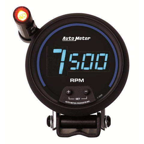 Autometer 52.4mm Black Two Channel 0-2000 Degree Pyrometer (EGT) Cobalt Elite Digital Gauge - 6744-CB