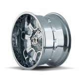 Mayhem 8105 Combat 17x9 / 5x114.3 BP / 18mm Offset / 87mm Hub Chrome Wheel - 8105-7956C18