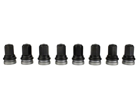 Ford Racing M14 x 1.5 Black Lug Nut - Set of 8 - M-1012-SB