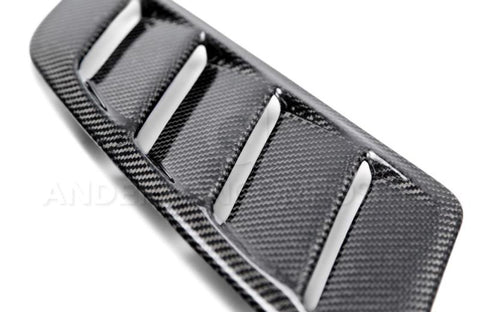 Anderson Composites 2015-2017 Ford Mustang Type-AB Carbon Fiber Hood Vents - AC-HV15FDMUGT-AB