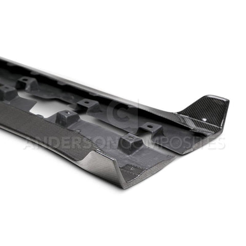 Anderson Composites 15-17 Ford Shelby GT350 Rocker Panel Splitter - AC-SS15MU350