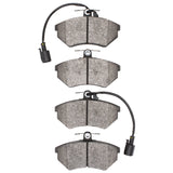 R1 94-95 Volkswagen Golf Front Optimum OE Brake Pads - 2551-0684-00