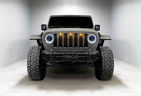 Oracle Oculus Bi-LED Projector Headlights for Jeep JL/Gladiator JT - w/ BC1 Controller - 5839-335