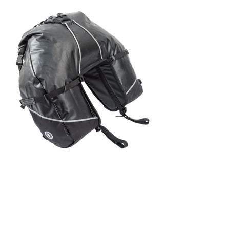 Giant Loop Great Basin Saddlebag 68L - Black - GBSB23-B