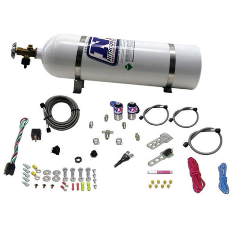 Nitrous Express Sub C Nitrous Kit (25-35-50HP) w/15lb Bottle - 20916-15