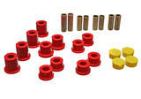 Energy Suspension 90-97 Mazda Miata Red Front Control Arm Bushing Set - 11.3105R