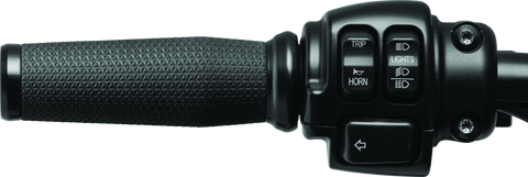 Kuryakyn Thresher Grips Throttle-By-Wire Black - 5943