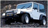 Bushwacker 87-95 Jeep Wrangler Extend-A-Fender Style Flares 4pc Excludes Renegade - Black - 10903-11
