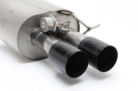 Dinan 12-16 BMW M5 (F10) Free Flow Axleback Exhaust System - Black Tips - D660-0044-BLK