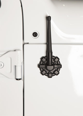 Rugged Ridge Elite Antenna Base Black 07-20 Jeep JK/JL/JT - 17212.13