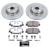 Power Stop 10-16 Hyundai Genesis Coupe Front Z26 Street Warrior Brake Kit - K6169-26