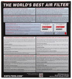 K&N Replacement Air Filter PORSCHE 911 CARRERA F6-3.6L - 33-2077