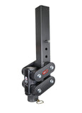 Gen-Y Spartan Torsion-Flex 2.5in Offset 4in SQ Tube Gooseneck 2-5/16in Coupler Standard Height - GH-7052
