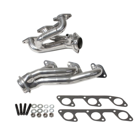 BBK 05-10 Mustang 4.0 V6 Shorty Tuned Length Exhaust Headers - 1-5/8 Silver Ceramic - 40100