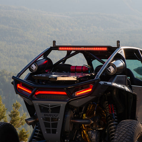 Rigid Industries 28in Chase Light Bar Universal - Rear Facing 27 Mode 5 Color LED Light Bar - 901802