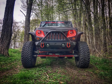 Oracle 7in High Powered LED Headlights - Black Bezel - ColorSHIFT - 5769-330