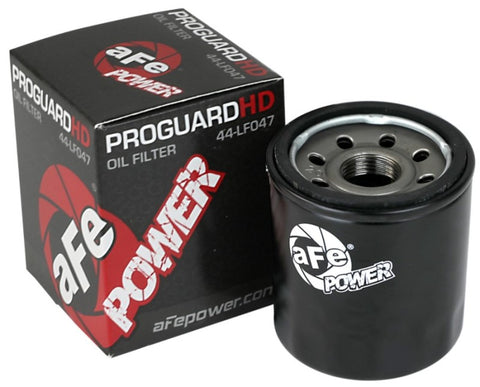aFe ProGuard HD Oil Filter; 19-20 GM Silverado 1500; L4 2.7L - Single - 44-LF047