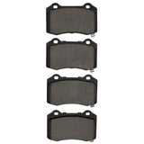 R1 04-26 Tesla Model S Rear Semi Met Brake Pads - 2311-1053-00