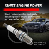 APR EA888.1/2/EA837/EA113 Iridium Pro Spark Plug - Heat Range 9 - 14mm x 19mm x 16mm - SINGLE - Z1003101