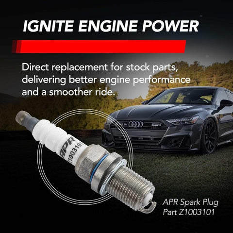 APR EA888.1/2/EA837/EA113 Iridium Pro Spark Plug - Heat Range 9 - 14mm x 19mm x 16mm - SINGLE - Z1003101