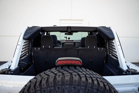 DV8 21-23 Ford Bronco Rear Window Molle Panels - MPBR-01