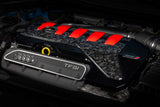 APR 17-20 Audi RS3 Engine Cover Gloss - Forged Carbon Fiber - MS100235