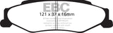 EBC 03-04 Cadillac XLR 4.6 Redstuff Rear Brake Pads - DP31160C