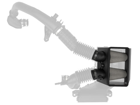 Rapid Induction Cold Air Intake System w/Pro Dry S Filter 19-20 Ford Edge V6 2.7L (tt) - 52-10003D