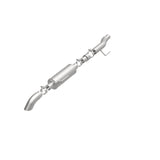 MagnaFlow Cat-Back, SS, 2.5/3in, Turn Down In Front Rear Tire 2015 Ford F150 5.0L V8 Ext Cab - 19083