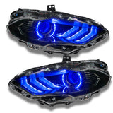 Oracle 18-21 Ford Mustang DRL Upgrade w/ Halo Kit - ColorSHIFT w/ BC1 Controller - 1348-335