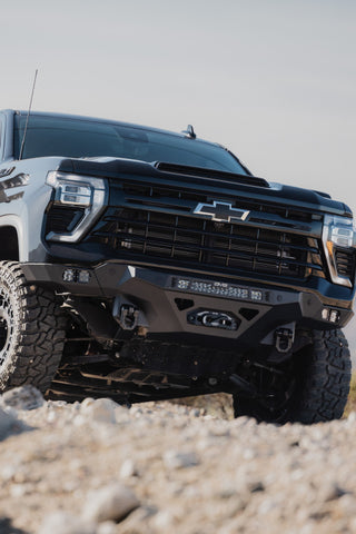 DV8 Offroad 24-26 Chevy Silverado 2500/3500 Spec Series Front Bumper - FBCS2-04