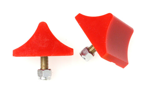 Energy Suspension 1-3/8in Univ. Rec. Snubber - Red - 9.9119R