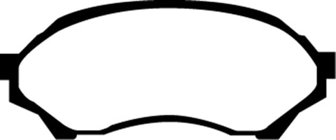 EBC 99-02 Mazda Protege 1.6 Greenstuff Front Brake Pads - DP21302