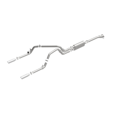 MagnaFlow Stainless Cat-Back Exhaust 2015 Chevy Colorado/GMC Canyon Dual Split Rear Exit 3.5in - 19019
