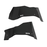 Westin 18-20 Jeep Wrangler JK Inner Fenders - Rear - Textured Black - 62-11035