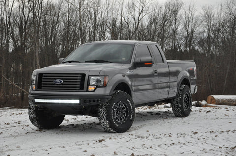 DV8 Offroad 09-14 Ford F-150 Baja Style Front Bumper - FBFF1-04