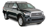 Bushwacker 08-15 Toyota Sequoia OE Style Flares 4pc Fits w/ Factory Mudflap - Black - 30912-02