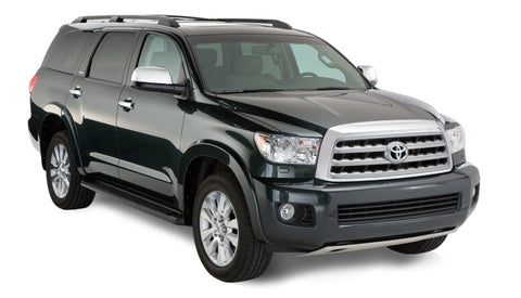 Bushwacker 08-15 Toyota Sequoia OE Style Flares 4pc Fits w/ Factory Mudflap - Black - 30912-02