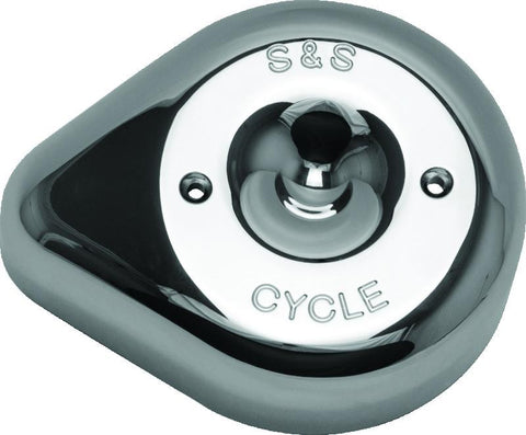S&S Cycle Stealth Applications Teardrop Air Cleaner Cover - Chrome - 170-0530