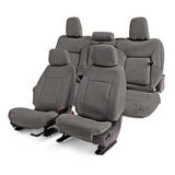Covercraft 21-24 Nissan Rogue Leatherette PrecisionFit Custom Second Row Seat Covers - Stone - GTN4262ABLTSN
