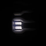 AlphaRex 09-18 Dodge Ram Luxx-Series LED Tail Lights Alpha-Black w/ Activation Light & Seq. Signal - 640003